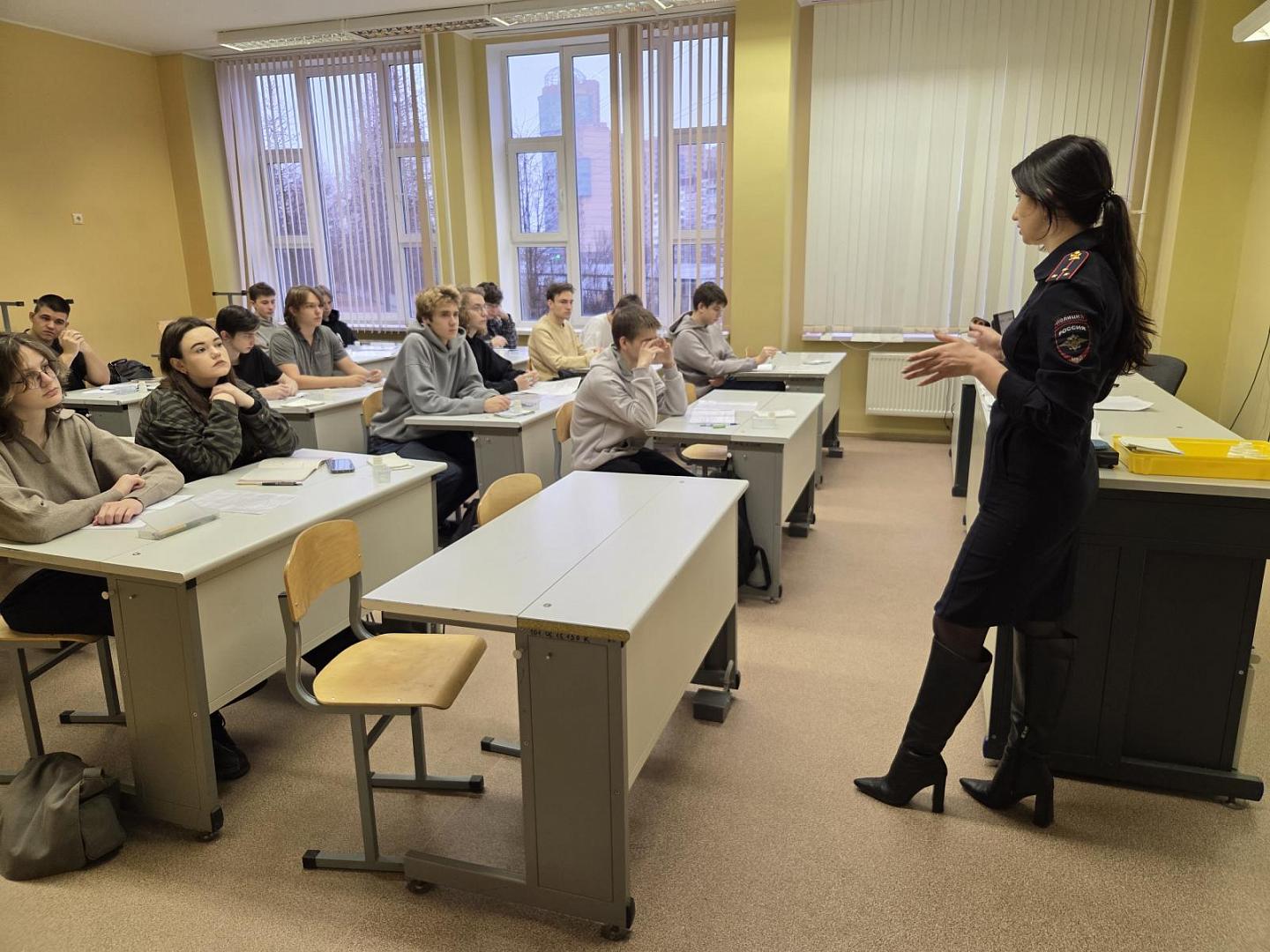Встреча с сотрудником ГИБДД